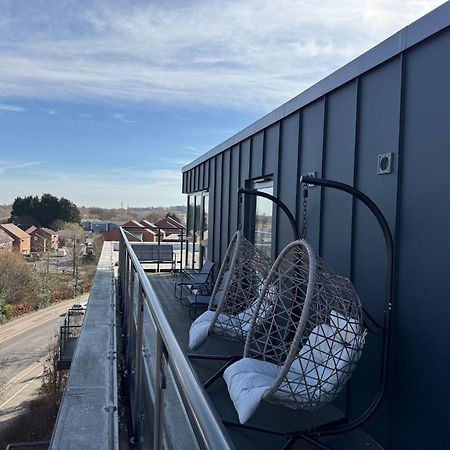 Luxury York Minster Penthouse - Free Gym & Parking Apartment Exterior foto