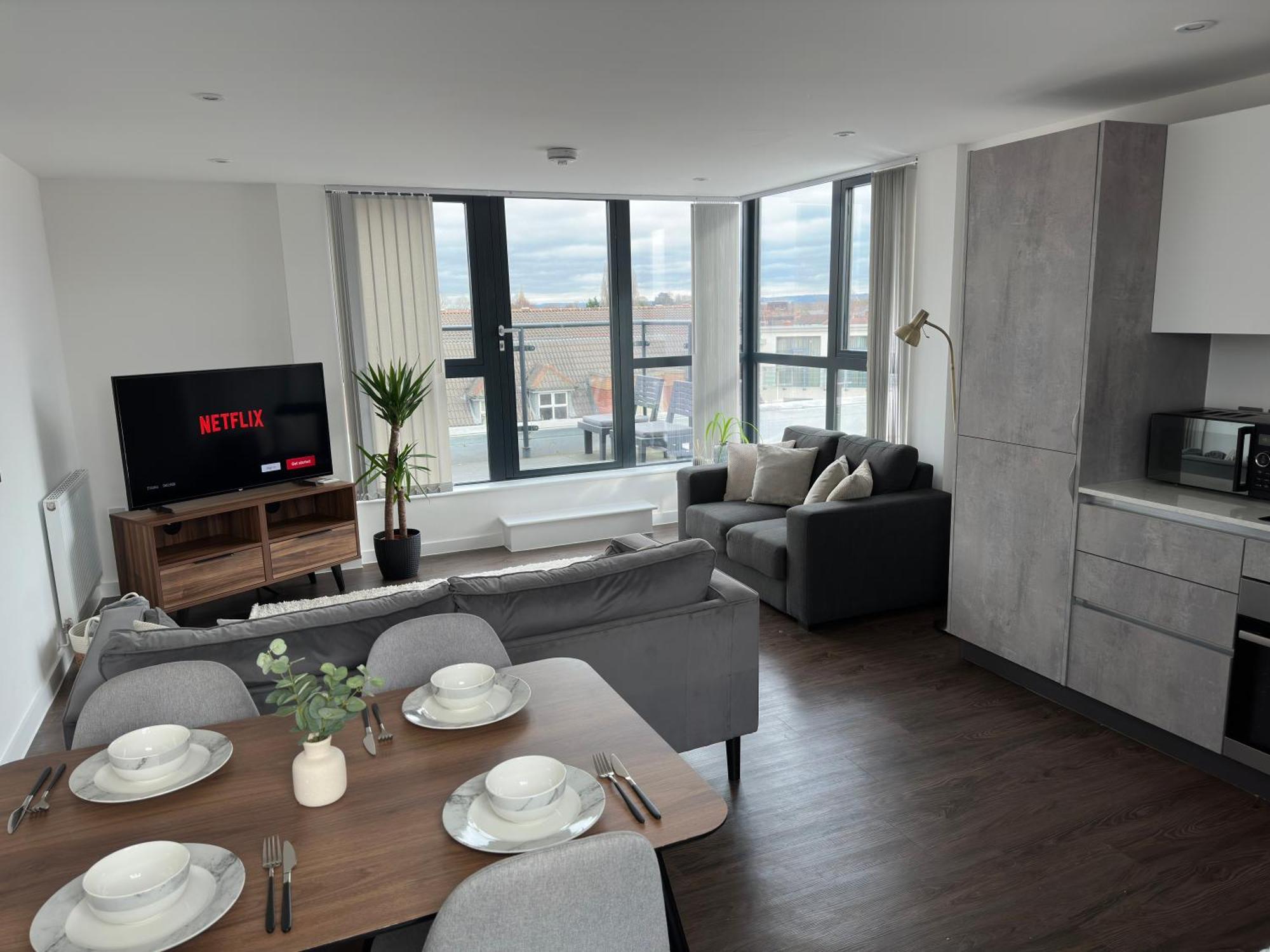 Luxury York Minster Penthouse - Free Gym & Parking Apartment Exterior foto