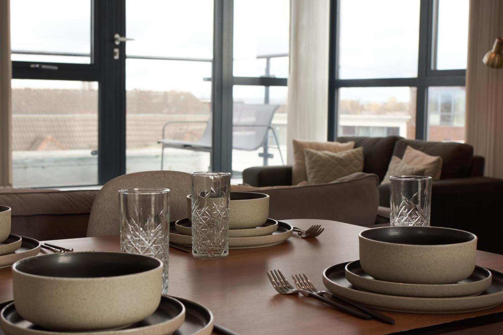 Luxury York Minster Penthouse - Free Gym & Parking Apartment Exterior foto