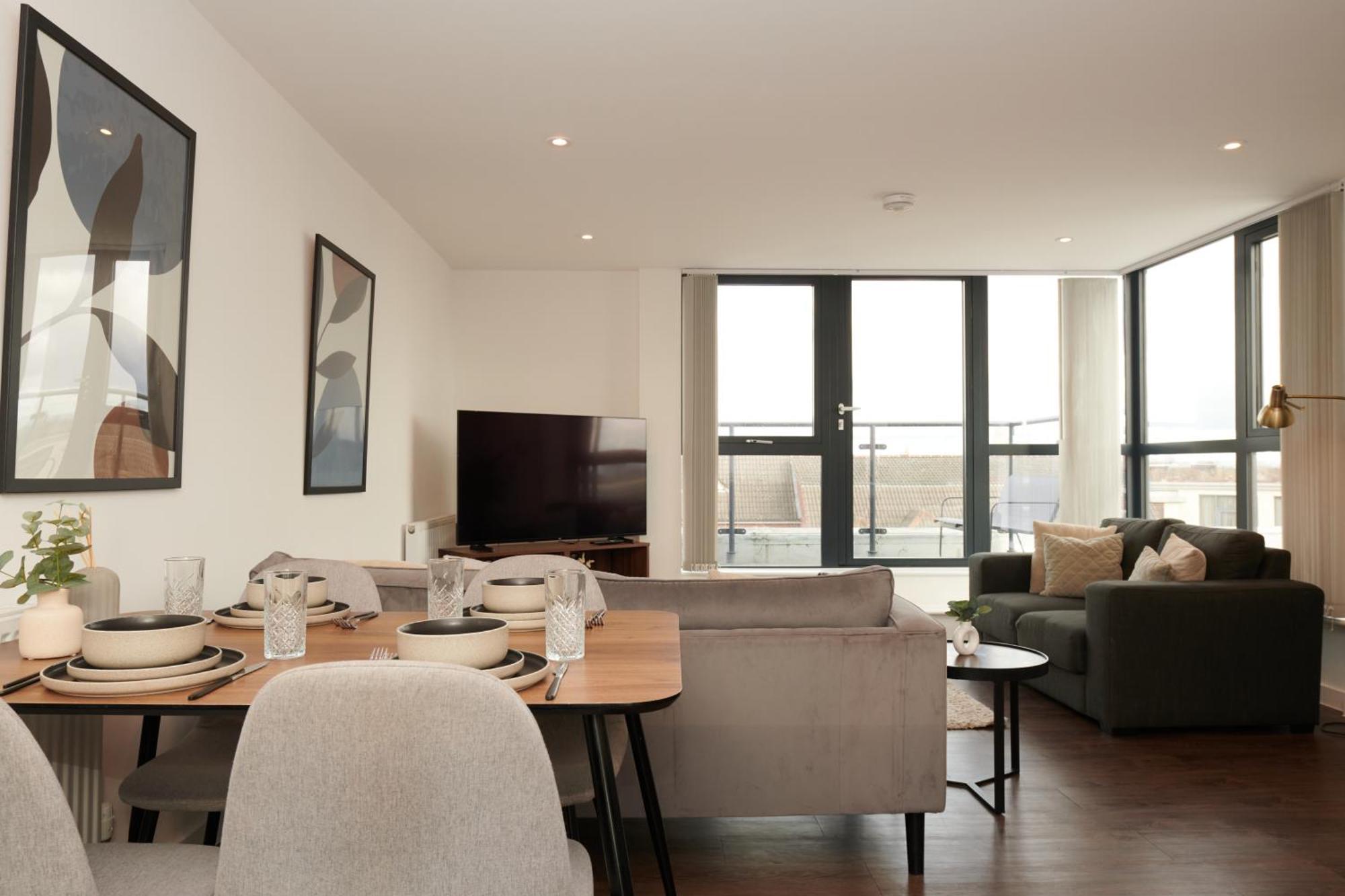 Luxury York Minster Penthouse - Free Gym & Parking Apartment Exterior foto