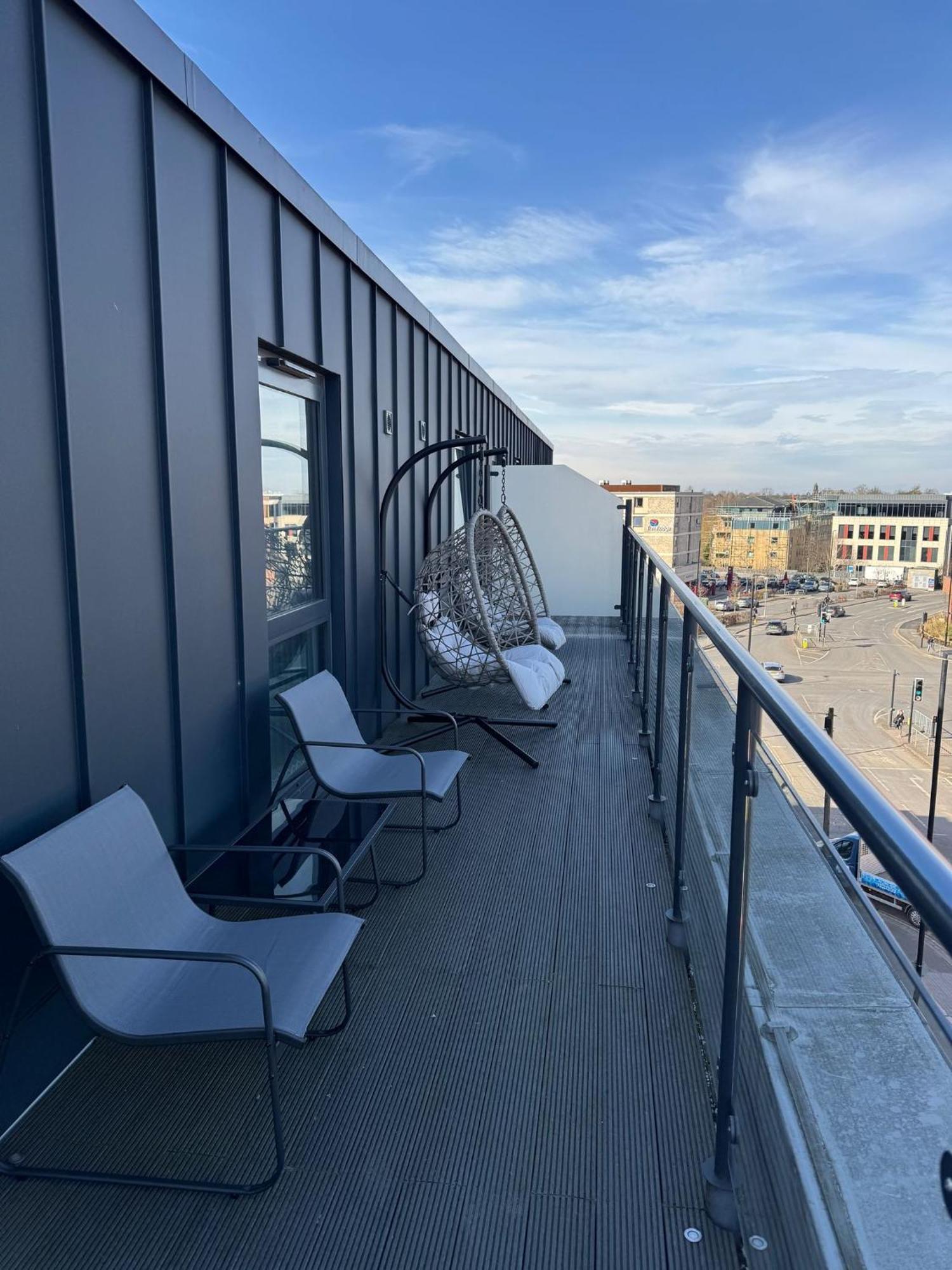 Luxury York Minster Penthouse - Free Gym & Parking Apartment Exterior foto